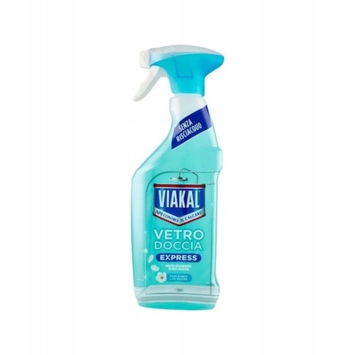 Spray lichid pentru cabina de dus Vetro Doccia Express 470ml, Viakal