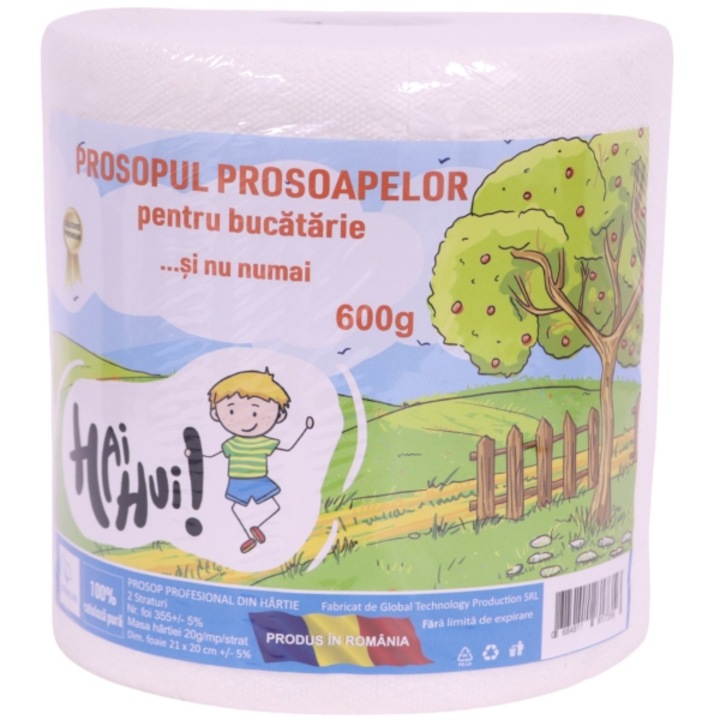 Professzionális papírtörlő, Hai-Hui, 4 rétegű, 600 g