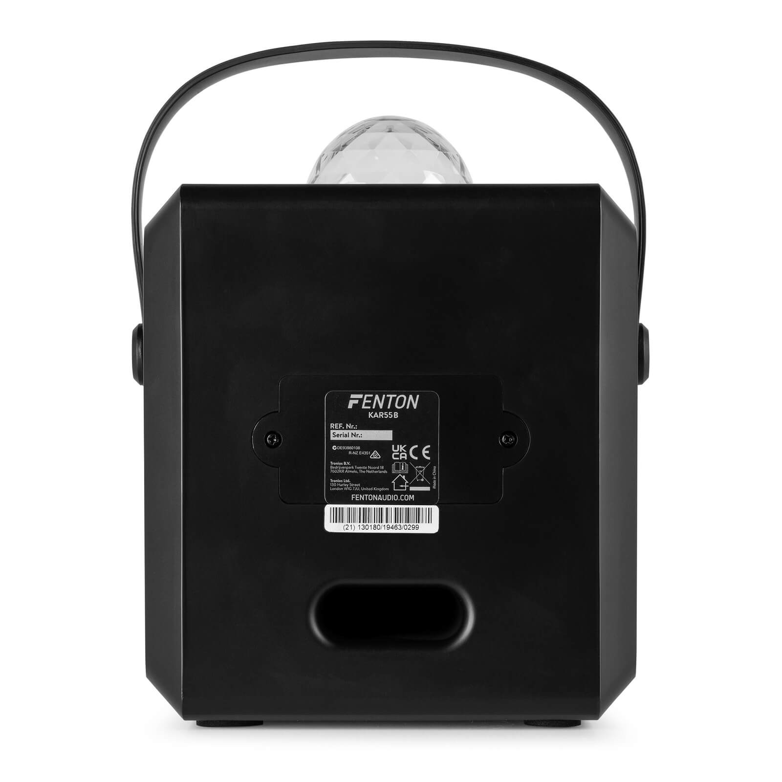 Boxa, Fenton KAR55B, LED Jellyball, negru, 50W