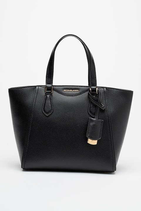 Michael Kors, Geanta tote din piele cu design convertibil Taryn, Negru