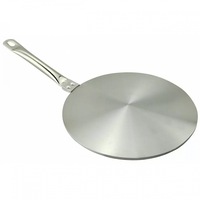 Adaptor pentru plite cu inductie, Kinghoff, Inox, 19 cm, Argintiu