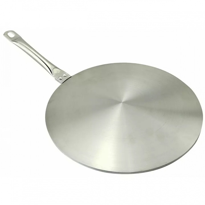 Adaptor plita inductie KINGHOFF, 23cm, otel, maner practic