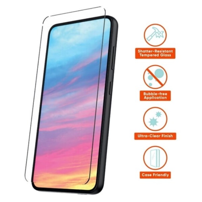 Folie sticla MatTech Premium, compatibila cu Samsung Galaxy S25, Case Friendly, Grosime de 0.3mm, Duritate 9H, Anti-Fingerprint, Margini Rotunjite, Transparent