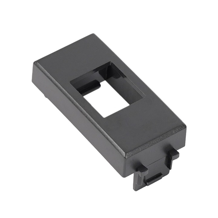 Adaptor spatiu modul Keystone RJ45 Compatibil cu AVE TEKLA 44, Plastic, Negru, Fanton