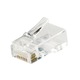 Mufa RJ45, CAT 5e, UTP (neecranata), 8(8) Pini, Pentru Cablu de Retea, Transparent, Fanton