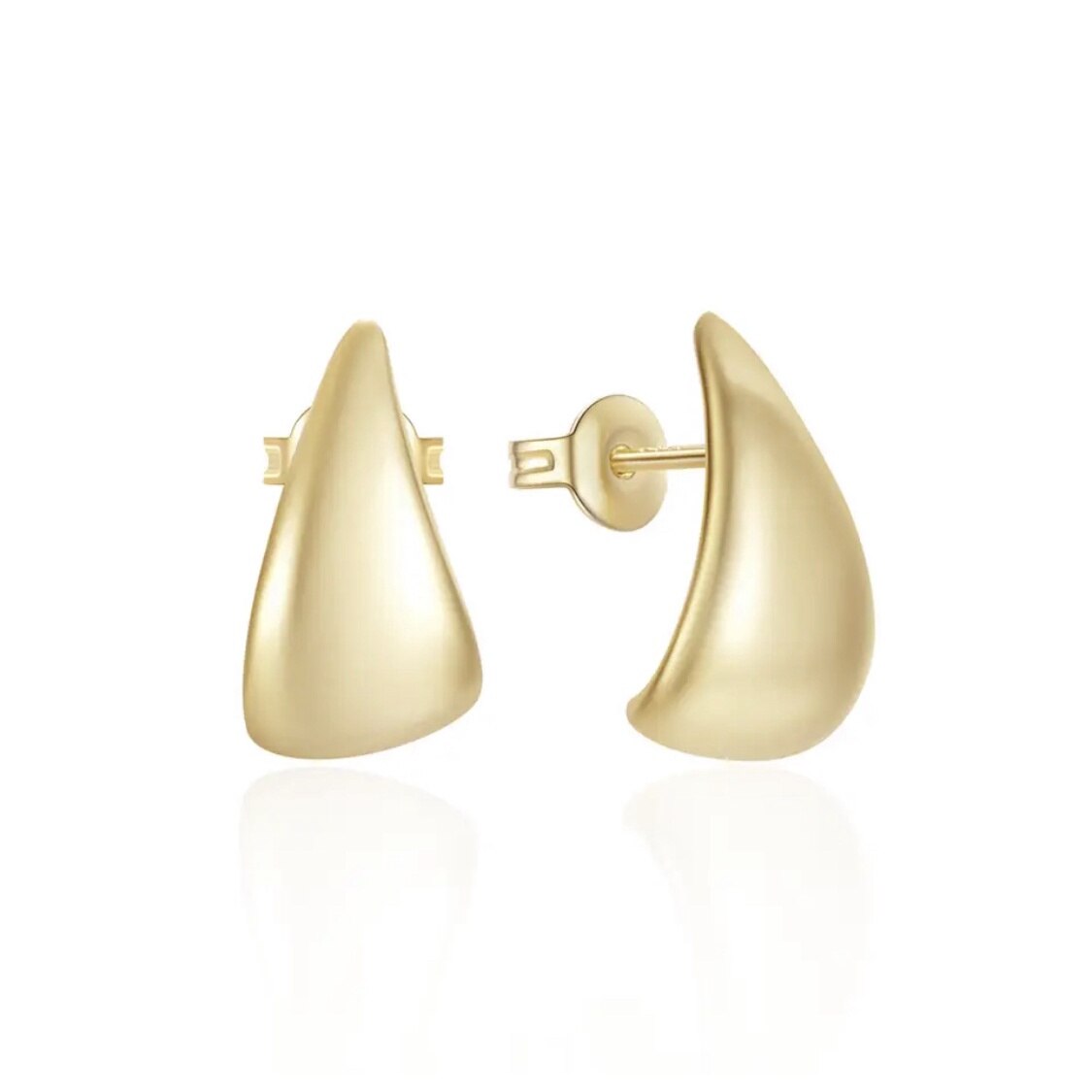 Cercei din argint aurit 925 picatura