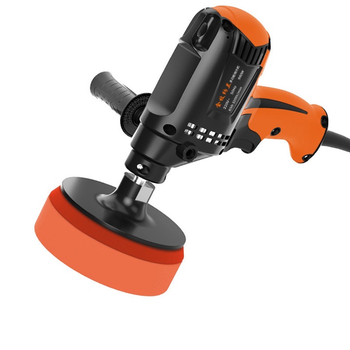 Masina de polisat auto Rqiurpn, 980W, 6 viteze ajustabile, pentru masini, lemn, metal, mobilier