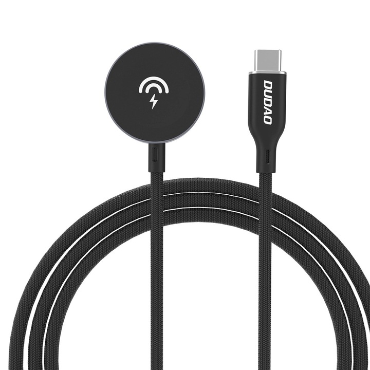Incarcator Inductie Dudao A12C pentru Apple Watch, 1.2m, negru