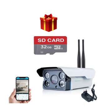 Camera supraveghere video AKU GIGANT + CADOU 32 GB IP Wireless Wi-Fi CLEAR HD 960P 25fps cu inregistrare, pentru exterior carcasa metalica infrarosu 40m carcasa vizualizare redare prin internet pe telefon si tableta Camera supraveghere video AKU GIGANT + CADOU 32 GB IP Wireless Wi-Fi CLEAR HD 960P 25fps cu inregistrare, pentru exterior carcasa metalica infrarosu 40m carcasa vizualizare redare prin internet pe telefon si tableta