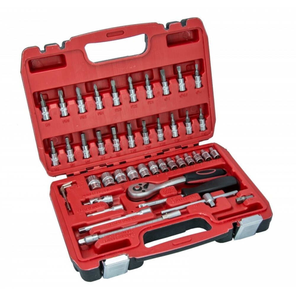 Trusa chei tubulare HARTSSON profesional CR-V 46 buc