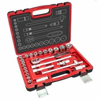 Trusa chei tubulare HARTSSON profesional CR-V 25 buc Trusa chei tubulare HARTSSON profesional CR-V 25 buc