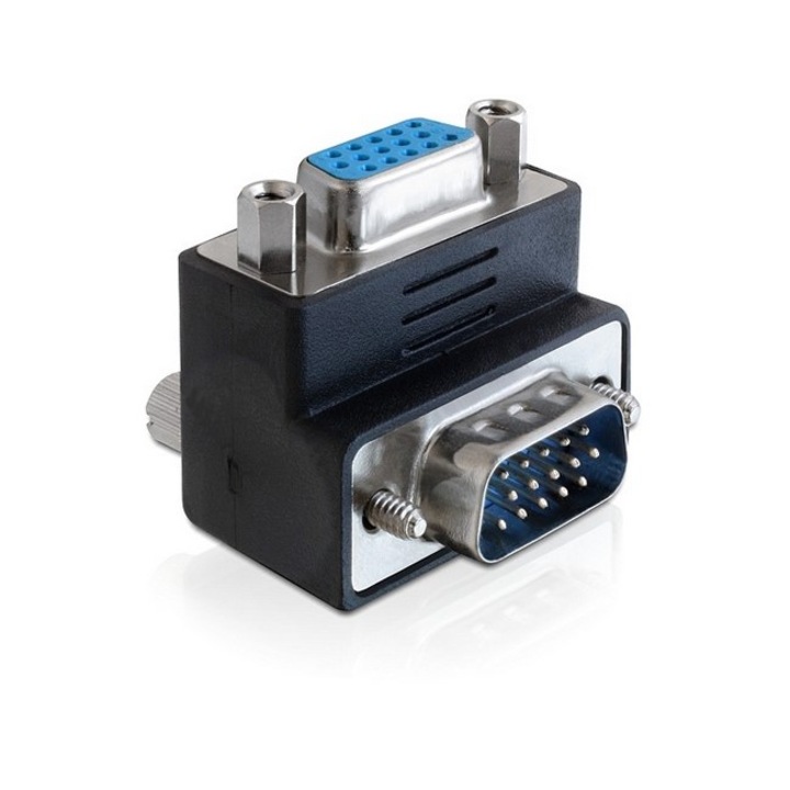 Delock VGA M/F 270° elforgatott adapter