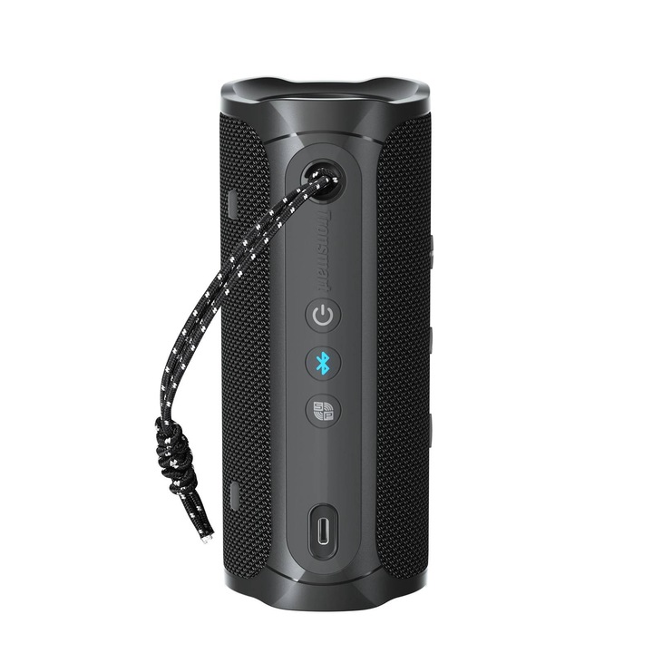 Boxa portabila，Tronsmart Mirtune C3, 24 W IPX7, difuzor Bluetooth portabil fara fir, 12 ore de redare, sunet exceptional, moduri audio duale, aplicatie Tronsmart, pentru acasa/in aer liber/petrecere/plaja, cadou de zi de nastere, negru