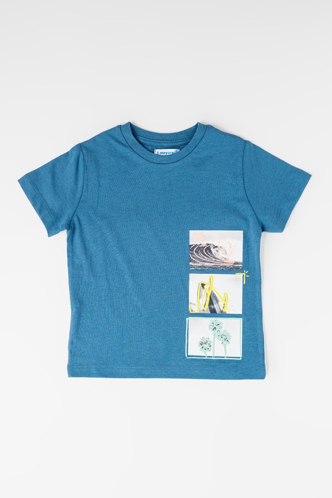 Mayoral, Tricou cu decolteu la baza gatului, Albastru inchis