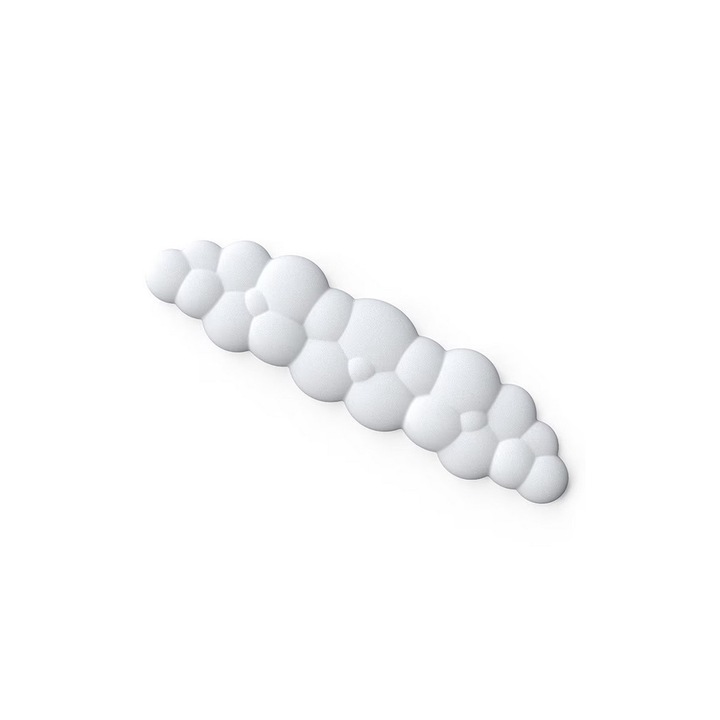 Suport ergonomic pentru incheietura mainii, Alb, SHEIN, Dimensiune 43x11x2 CM