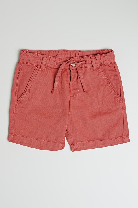 Mayoral, Bermude din amestec de in cu snur, Roz prafuit