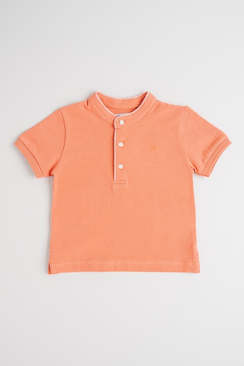 Mayoral, Egyszínű póló gombos hasítékkal, Világos narancssárga