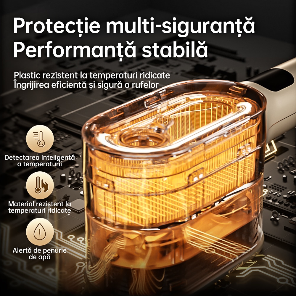 Aparat de calcat portabil cu abur GT1, Aparat de calcat vertical portabil cu abur, Mini masina de calcat manuala, abur de mare putere pentru sterilizare si reducerea ridurilor, calcare umeda si uscata, afisaj digital, reglabil la 90 de grade, Alb