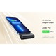 Baterie Externa 5000 mAh pentru iPhone 14/13/12, Conector Lightning incorporat, PD, QC 3.0, 3A, 20W, Negru mat