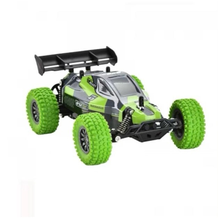 RC кола Offroad, висока скорост, зелена