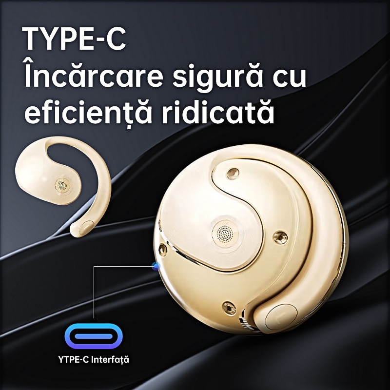 Casti Wireless Bluetooth, casti fara fir, OWS31, Casti Bluetooth fara ...