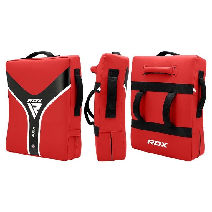 Щит Rdx Aura Plus T017, червен/черен, уни