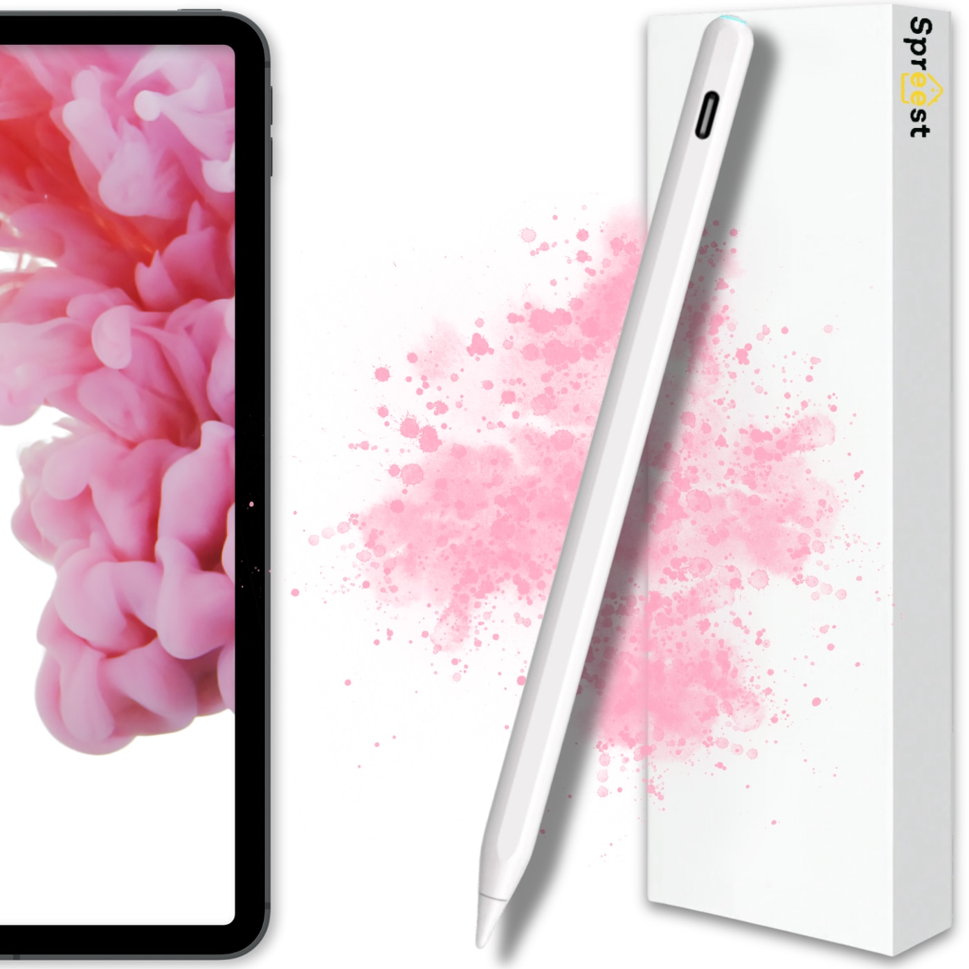 Stylus Pen, Spreest®, 766, Pencil Profesional pentru iPad Apple