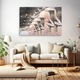 Tablou Canvas - bride of love wedding dress cards bride - 120x80 cm