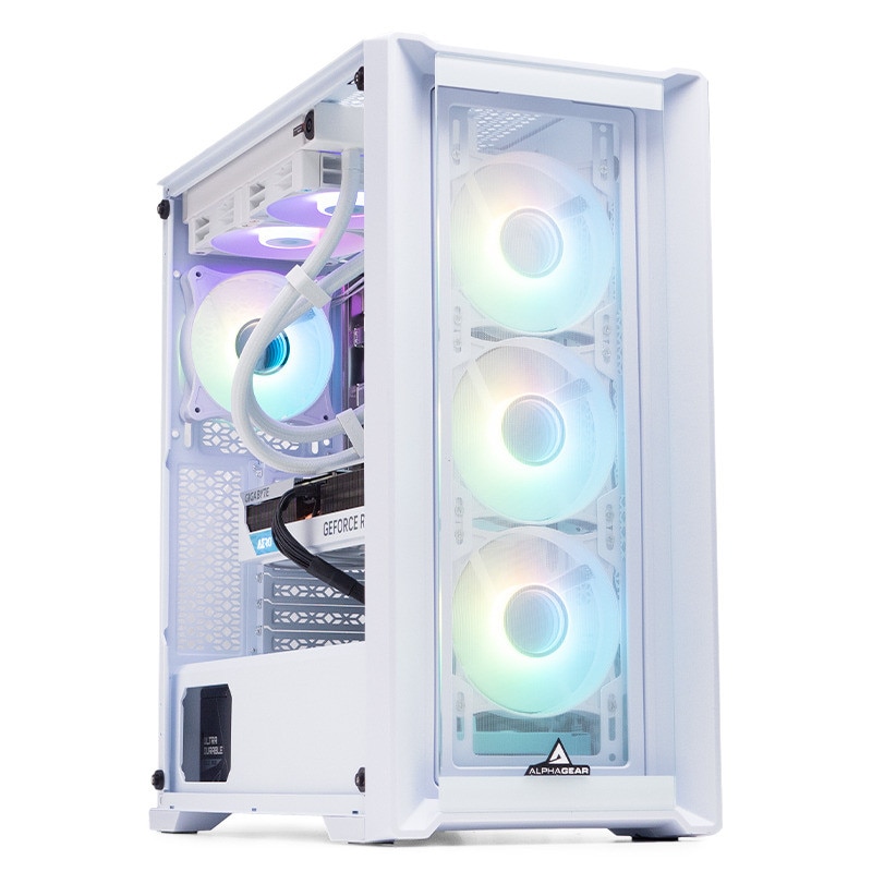 PC Gaming GREUCEANU Epic Prime Alb, AMD Ryzen 7 9800X3D 4.7GHz