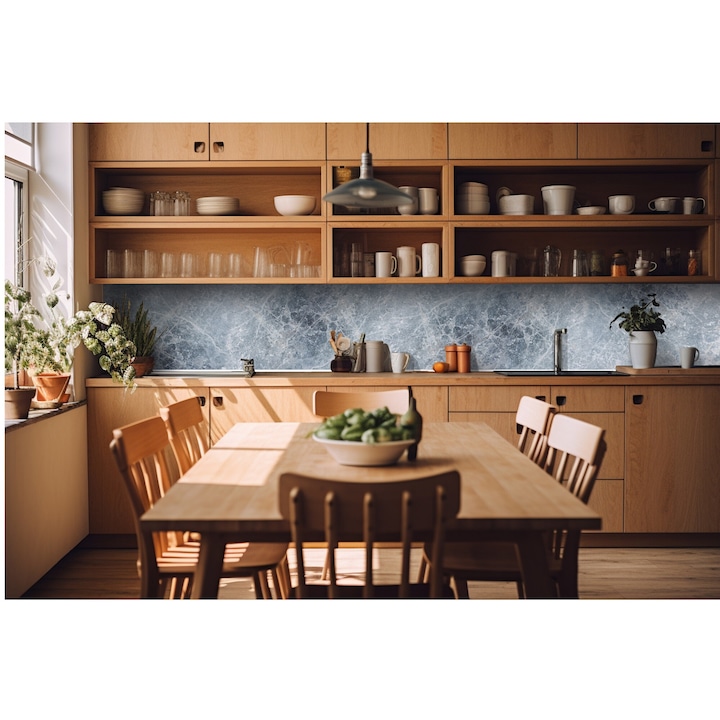 Öntapadós tapéta, DIMEX, többszínű, 420x60cm, vízálló, konyhába