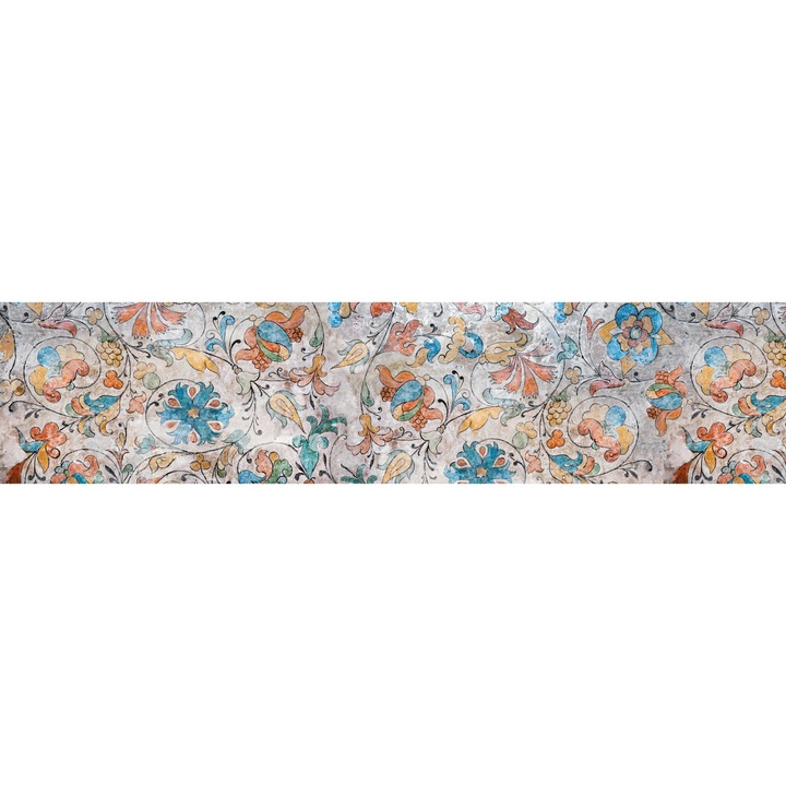 Tapet autoadeziv pentru bucatarie, DIMEX, rezistent la apa, multicolor, 260x60cm