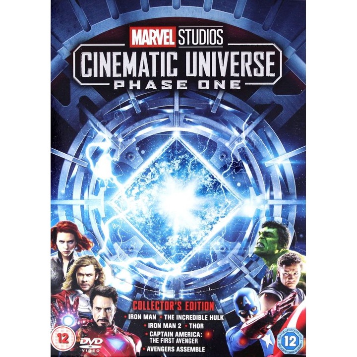 Marvel Cinematic Universe Phase 1 Box (5 disc) [6DVD]