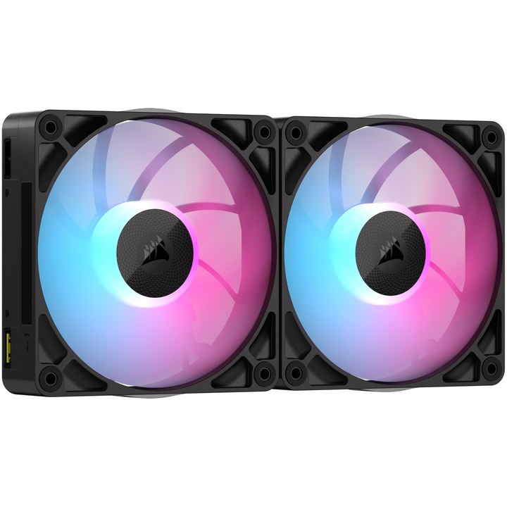 Ventilatoare CORSAIR iCUE LINK RX140 MAX RGB BLACK, dual pack