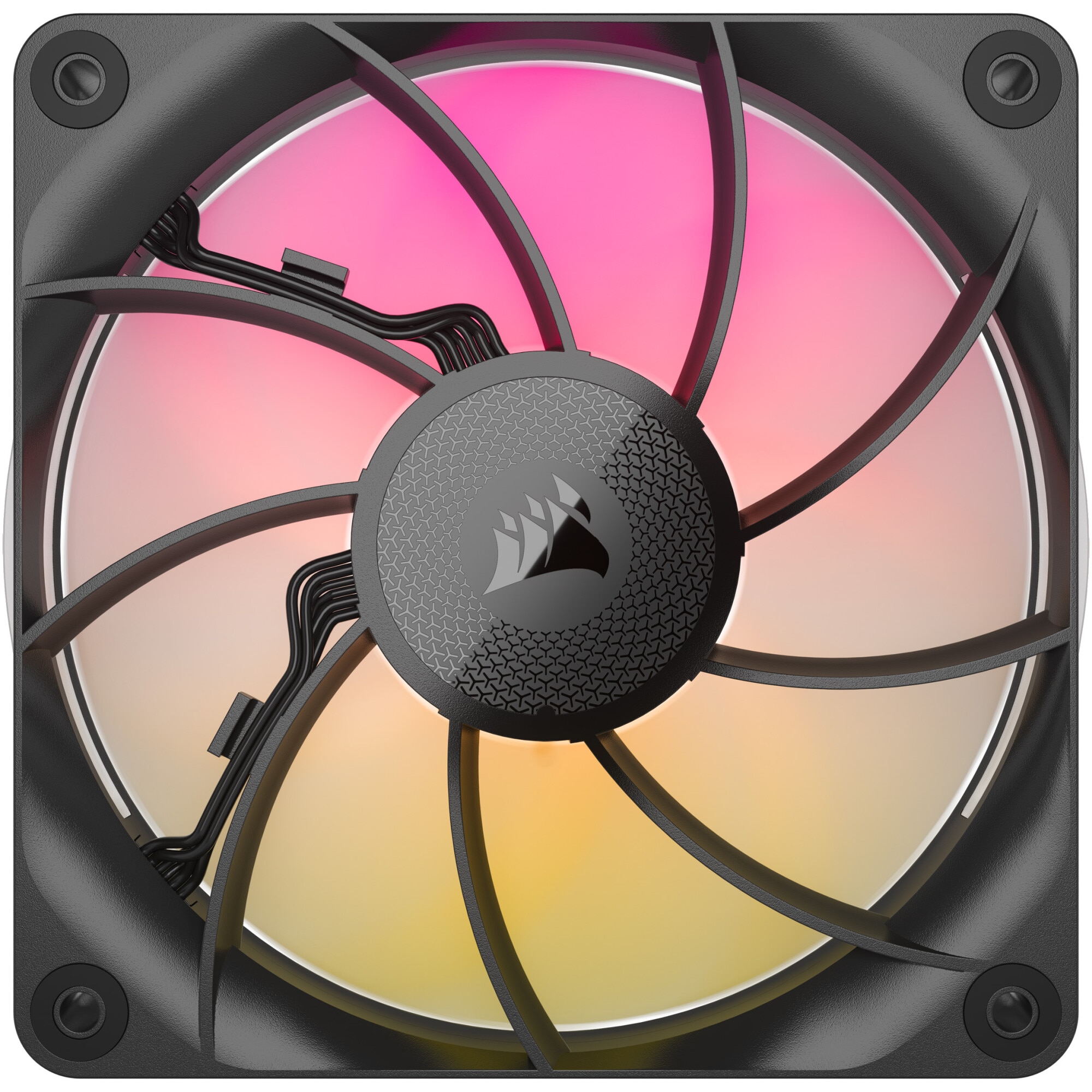 Ventilatoare CORSAIR iCUE LINK RX120 MAX RGB BLACK, triple pack