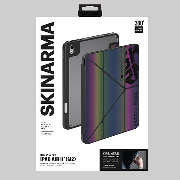 Husa Skinarma Kira Kobai compatibila cu iPad Air 11 inch 2024, Hologram