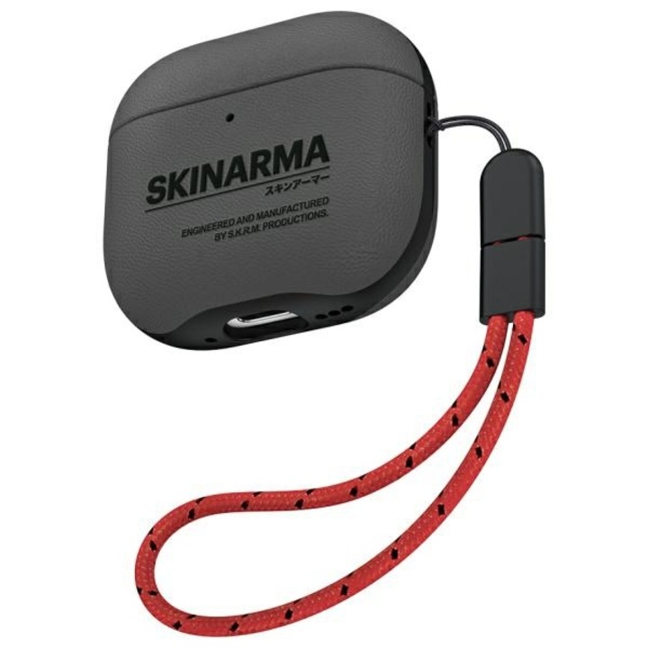 Elegáns tok AirPods 4-hez, zöld, 360 fokos védelemmel, texturált dizájnnal