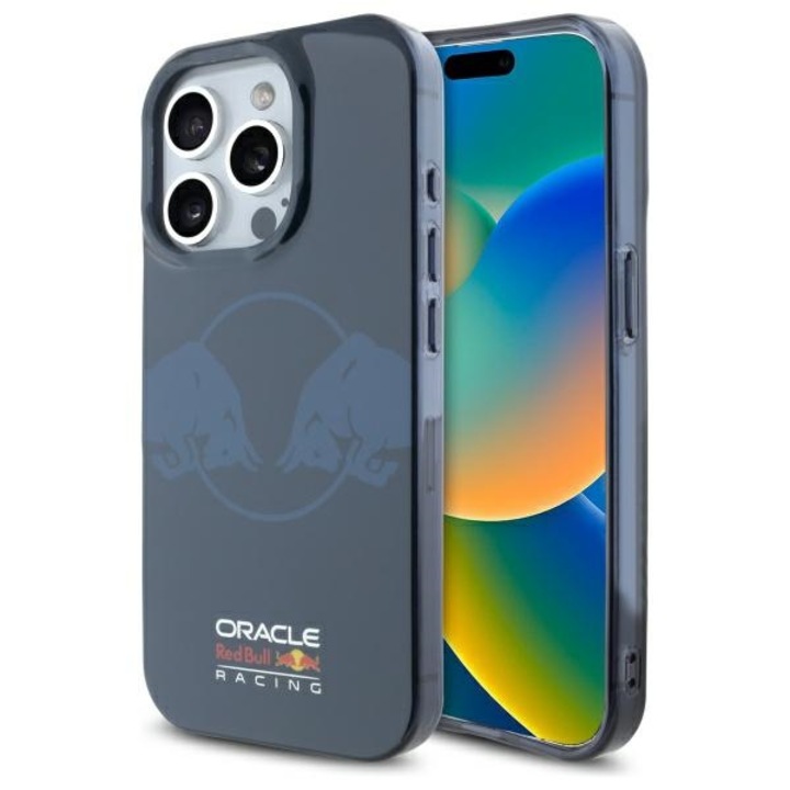Carcasa Red Bull IML Two Bulls cu MagSafe compatibila cu iPhone 15 Pro Max, Navy Blue
