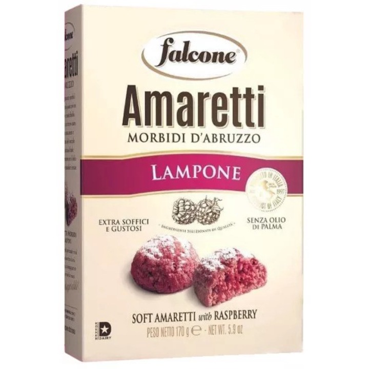 Prajituri moi Amaretto Lampone 170g, Falcone