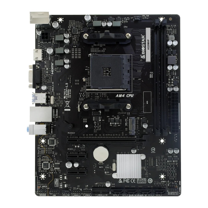 Placa de Baza BIOSTAR A520MHP AM4