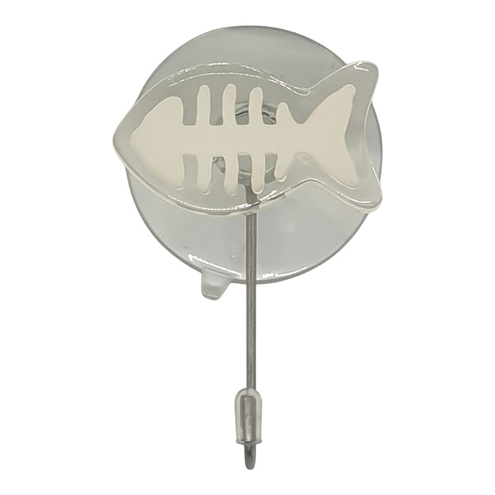 Gyermekakasztó, Linea Bertomani, hal, tapadókoronggal