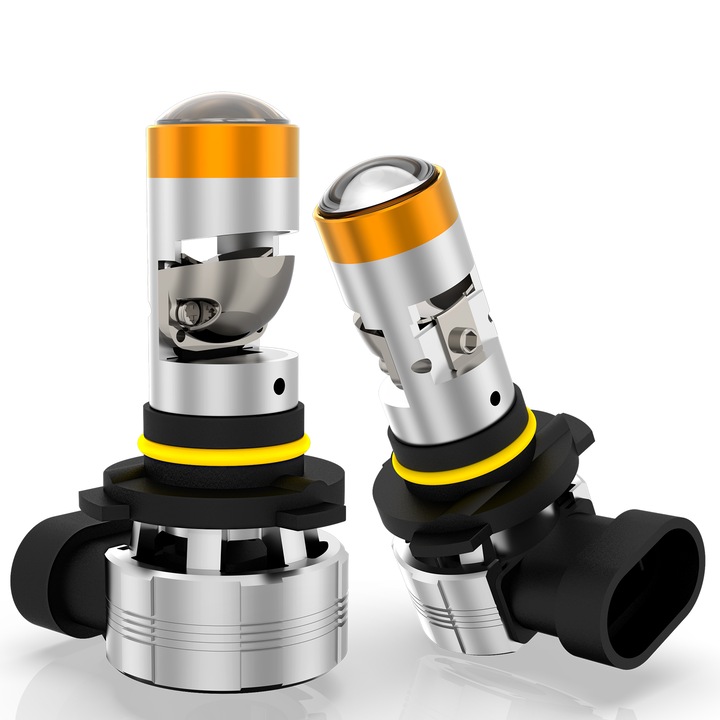 Set 2 becuri auto 9006/HB4, 32000LM, alb rece 5800K