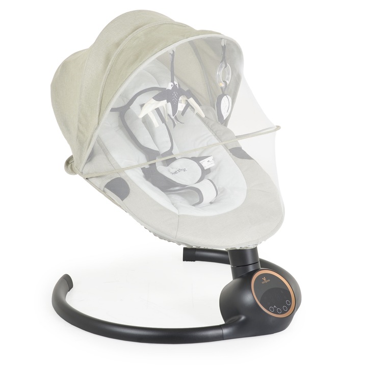 Електрическа люлка Cangaroo, Prestige, светлосив