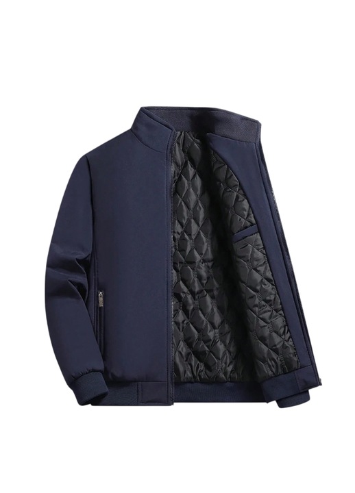 Jacheta matlasata pentru barbati, Bleumarin