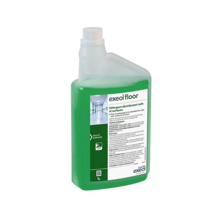 Dezinfectant concentrat pentru suprafete, Exeol Floor, 1L