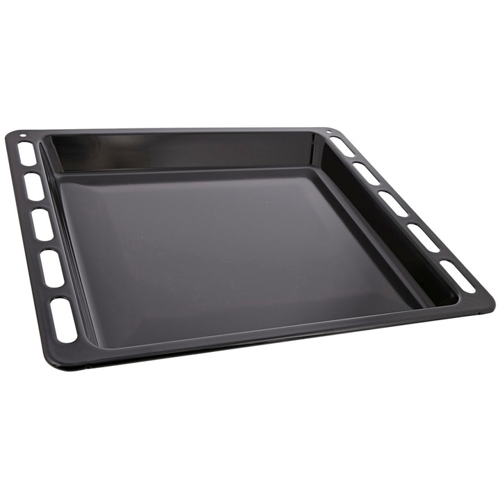 Tava emailata e-SWC® pentru cuptor Electrolux / AEG / Zanussi, 37 x 42.2 x 3 cm, echivalent cu 140128879057