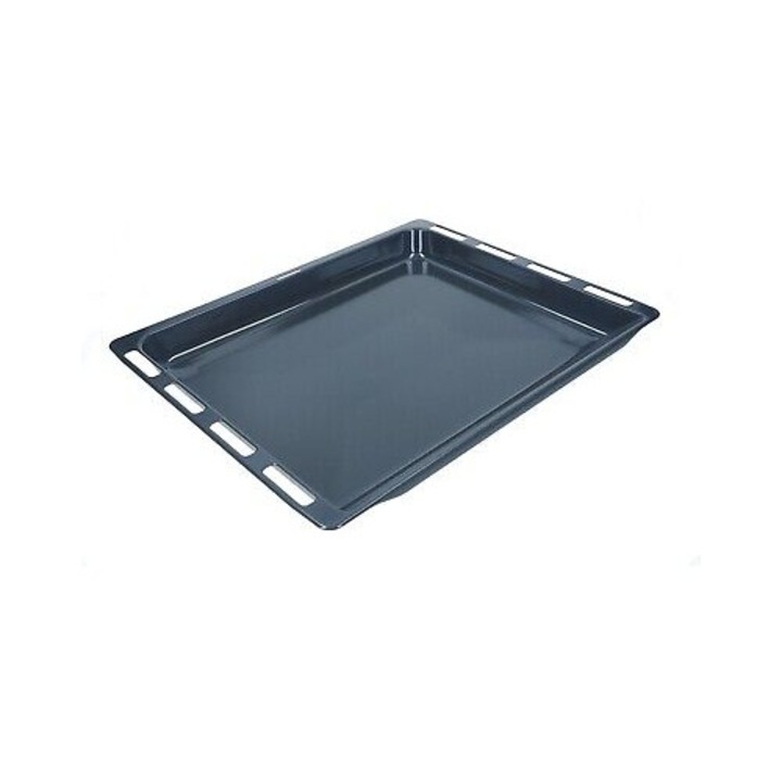Tava emailata e-SWC® pentru cuptor Bosch / Siemens, 37.5 x 46.5 x 3 cm, echivalent cu HEZ332000 / 00435847