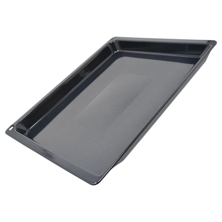Tava emailata e-SWC® pentru cuptor Bosch / Siemens, 37.5 x 45.5 x 3.9 cm, echivalent cu 11029049