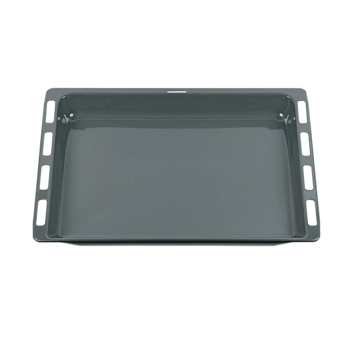 Tava emailata e-SWC® pentru cuptor Bosch / Siemens, 37.5 x 46.5 x 4 cm, echivalent cu 00574912