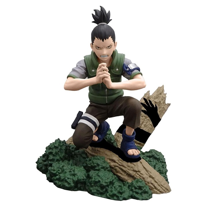 Figurina Naruto: Memorable Saga Figure PVC Statue Nara Shikamaru 8cm