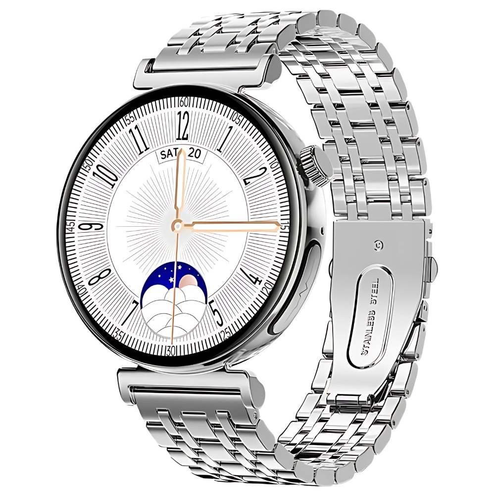 Ceas smartwatch dama Evolve-x® EvoPulse PRO, EKG, Apeluri si